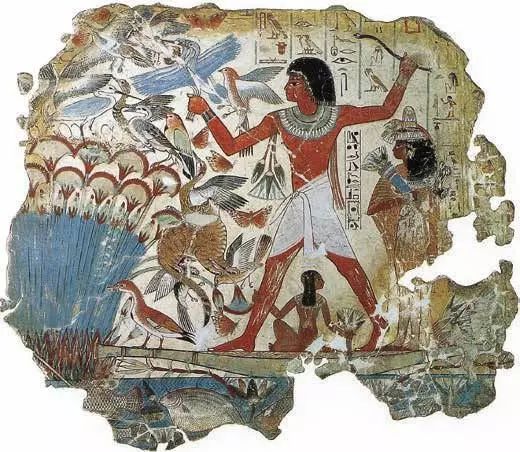 探秘名画:古埃及的贵族生活是什么样的?