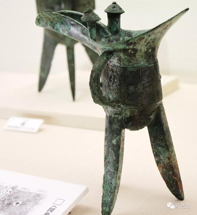觚形尊 西周觶 晚商斝:钧魂分享奈良国立美术馆青铜器三